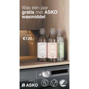 Asko Wassen en drogen: één jaar gratis wasmiddel