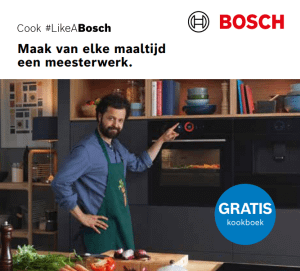 Bosch Oven Serie 4, 6 of 8: gratis kookboek naar keuze 