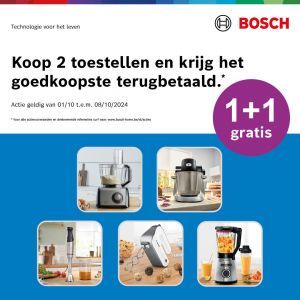 Bosch SDA: Actie 1 + 1 gratis