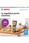 Bosch blender: Tot €50 cashback