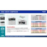 Brother EcoPro Printer: Tot €75 cashback