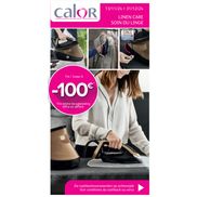 Calor Linen Care: Tot €100 cashback 