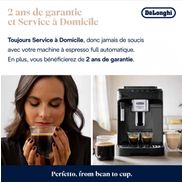 De'Longhi Comfort: 2 ans de garantie et Service à domicile