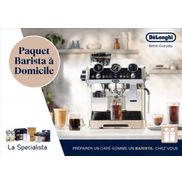 De'Longhi La Specialista: Kit Barista cadeau + atelier de barista + Service à domicile + 2 ou 3 ans garantie