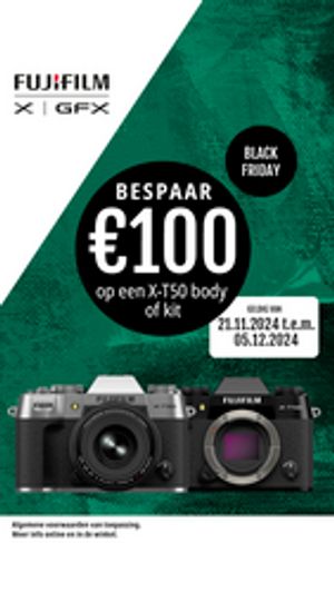 Fujifilm X-T50: Black Friday