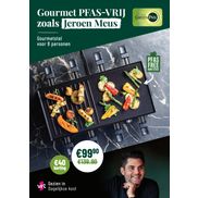 Greenpan Gourmet PFAS-vrij zoals Jeroen Meus