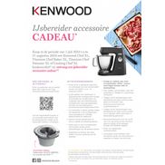 Kenwood Keukenrobot: Ijsbereider accessoire cadeau