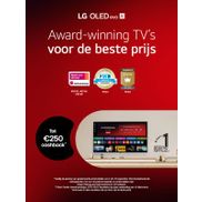 LG TV OLED: Tot €250 cashback