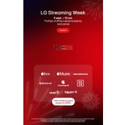 LG Streaming Week: Profitez d'offres hebdomadaires exclusives