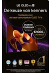 LG TV OLED: Dubbele cashback