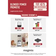 Magimix Blender: Tot €75 aan accessoires cadeau