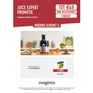 Magimix Juice Expert: 2 cups 400ml cadeau