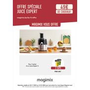 Magimix Juice Expert: 2 cups 400ml en cadeau