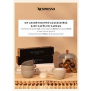 Nespresso Vertuo: Assortiment d'accessoires & de cafés en cadeau