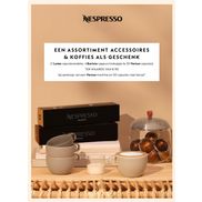 Nespresso Vertuo: Assortiment accessoires & koffie als geschenk