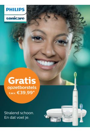 Philips Sonicare: Gratis opzetborstels