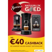 Philips Senseo: Tot €40 cashback