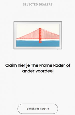 Samsung The Frame: Ontvang een kader + 2 maanden Art Store