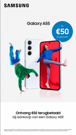 Samsung Galaxy A55: €50 cashback