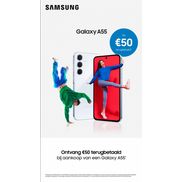 Samsung Galaxy A55: €50 cashback