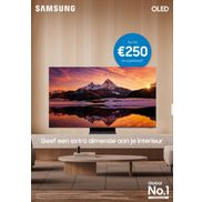 Samsung Oled TV: Tot €250 terugbetaald