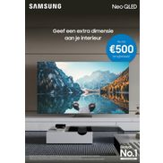 Samsung Neo QLed, The Frame of The Serif: Tot €500 terugbetaald