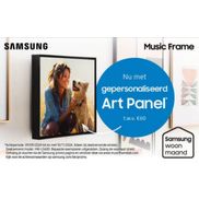 Samsung Music Frame: Nu met gepersonaliseerd Art Panel t.w.v.€60