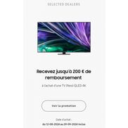 Samsung (Neo) QLed: jusqu'à 200€ de remboursement