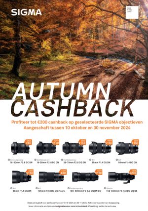 Sigma Objectieven: Tot €200 cashback