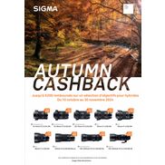 Sigma objectifs: Jusqu'à 200€ cashback