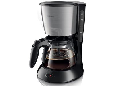 HD7462/20 Daily Collection Koffiezetapparaat Zwart/RVS