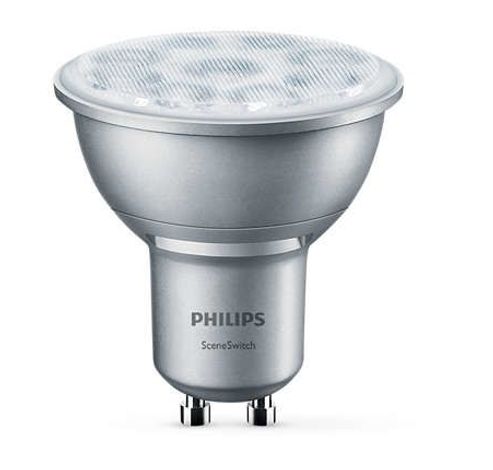 SceneSwitch LED spot GU10  Philips