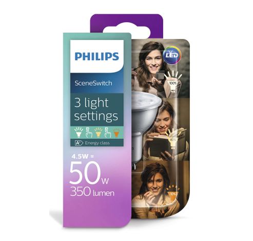 SceneSwitch LED spot GU10  Philips