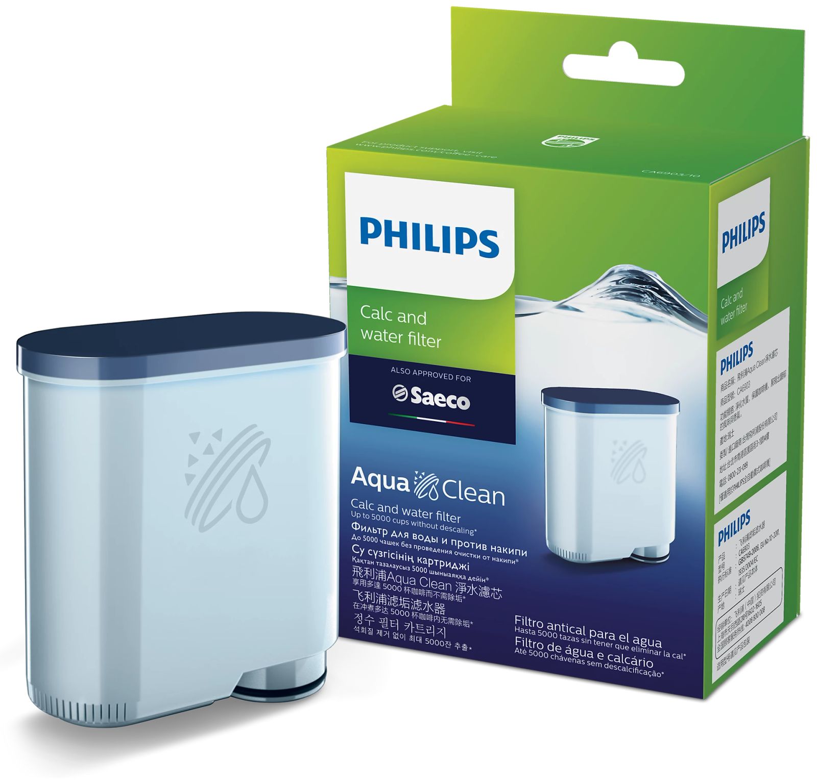 CA6903/10 Kalk- en waterfilter