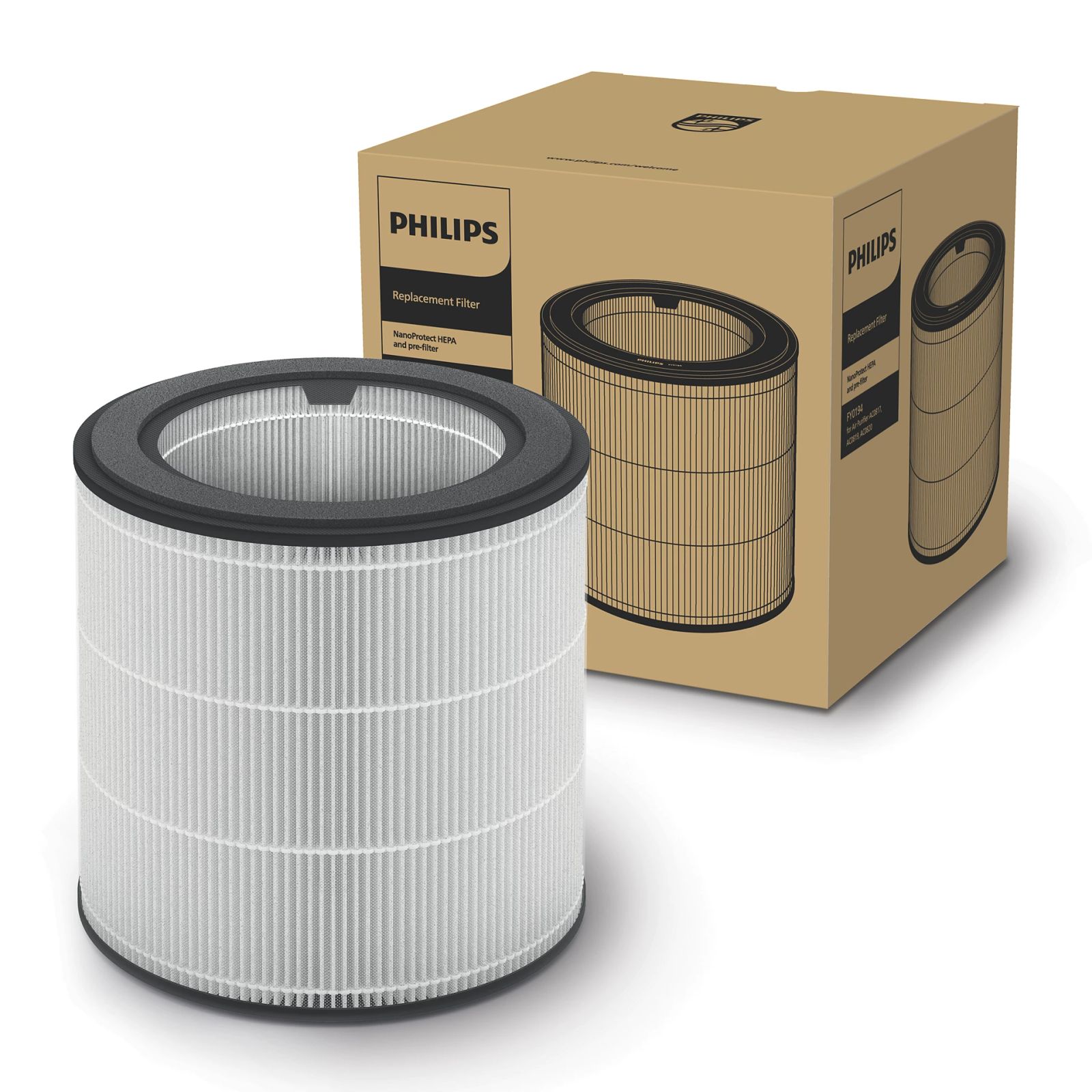 FY0194/30 Origineel vervangend filter NanoProtect HEPA