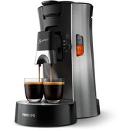 CSA250/10 SENSEO® Select Machine à café à dosettes Métal/Noir Profond 