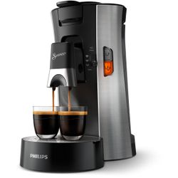 Philips CSA250/10 SENSEO® Select Koffiepadmachine Metal/Deep Black