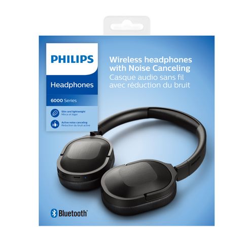 Draadloze hoofdtelefoon TAH6506BK/00 Zwart  Philips