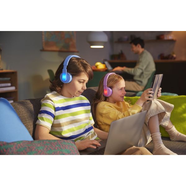 Philips Draadloze on-ear-koptelefoon voor kinderen TAK4206PK/00 Roze