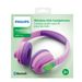 Philips Draadloze on-ear-koptelefoon voor kinderen TAK4206PK/00 Roze