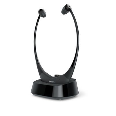 Draadloze in-ear-hoofdtelefoon voor TV TAE8005BK/10 Philips