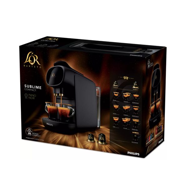 L'Or Barista Sublime LM9012/60 Zwart 