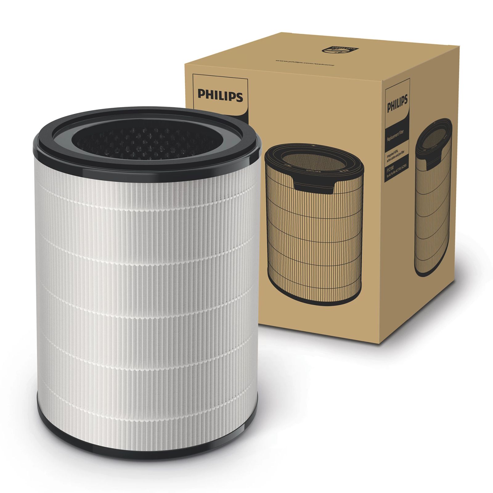FY2180/30 Origineel vervangend filter Geïntegreerd 3-in-1