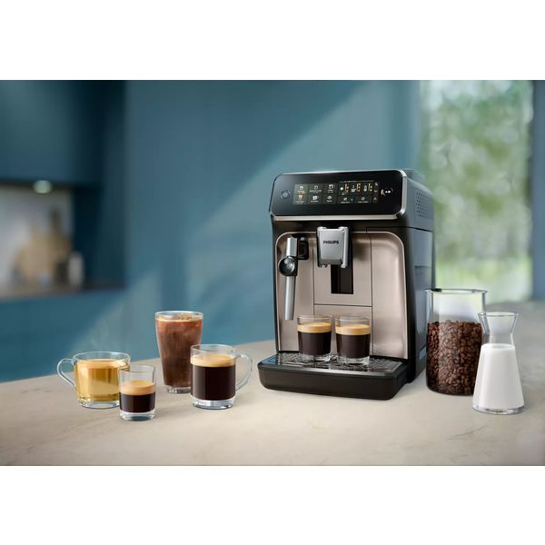 Philips EP3324/40 Series 3300 Volautomatisch espressoapparaat Grijs