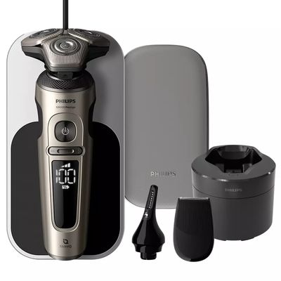 SP9883/36 Shaver S9000 Prestige Rasoir électrique humide et sec, série 9000  Philips