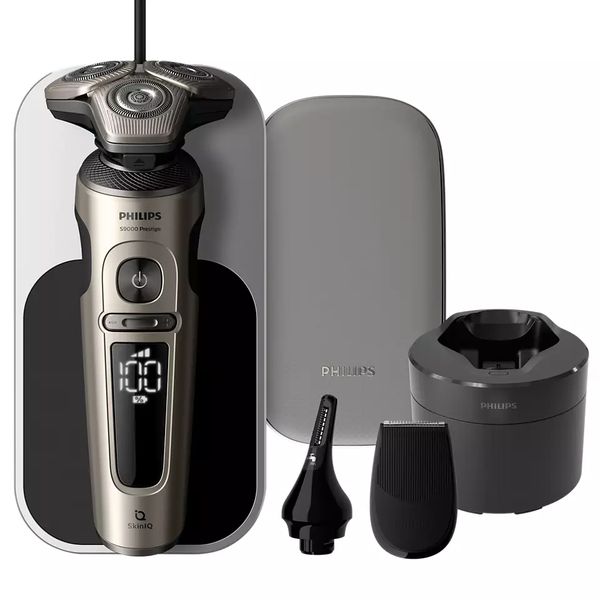 SP9883/36 Shaver S9000 Prestige Nat en droog elektrisch scheerapparaat, 9000-serie 