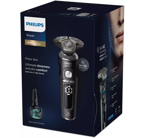 SP9840/32 Shaver S9000 Prestige Nat en droog elektrisch scheerapparaat, 9000-serie  Philips