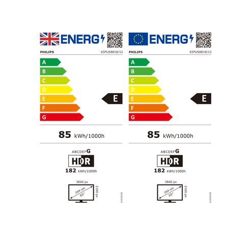 65PUS8818/12  Philips