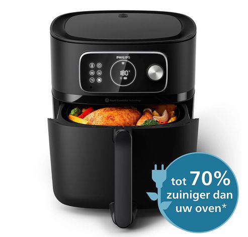 HD9876/90 Airfryer 8,3L Zwart 22in1 Wifi  Philips