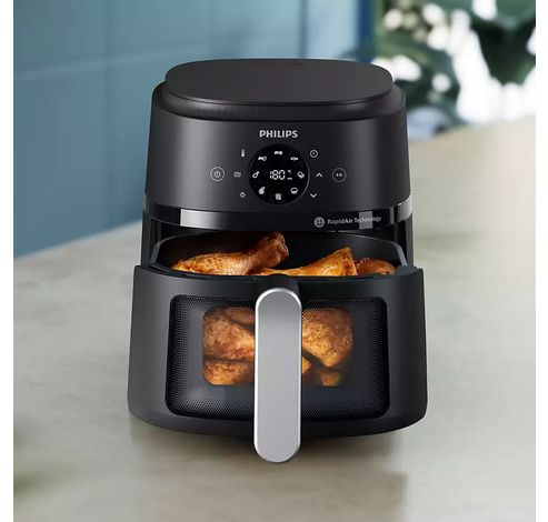 NA221/00 2000 Series Airfryer 2000-serie, 4,2 l (zilver)  Philips